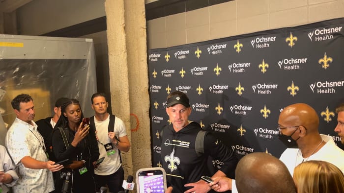 Dennis Allen Recaps Day 17 at Saints Camp